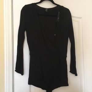 Black Long Sleeve,Short Jumper